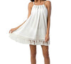 Stella - 100% Turkish Cotton Fringed Beach Dress