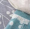 Leaf Hand-Loomed Throw Blanket - WHOLESALE INQUIRIES ONLY